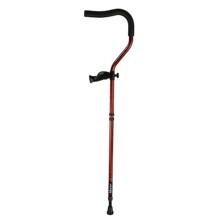 Millennial Medical Millennial Medical MWD6000R Short In-Motion Pro Crutch; Red MWD6000R